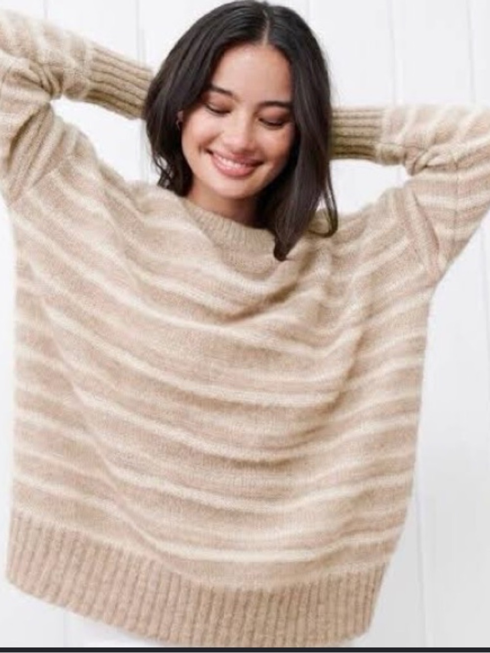 NWT Jenni Kayne Alpaca Cocoon Crewneck